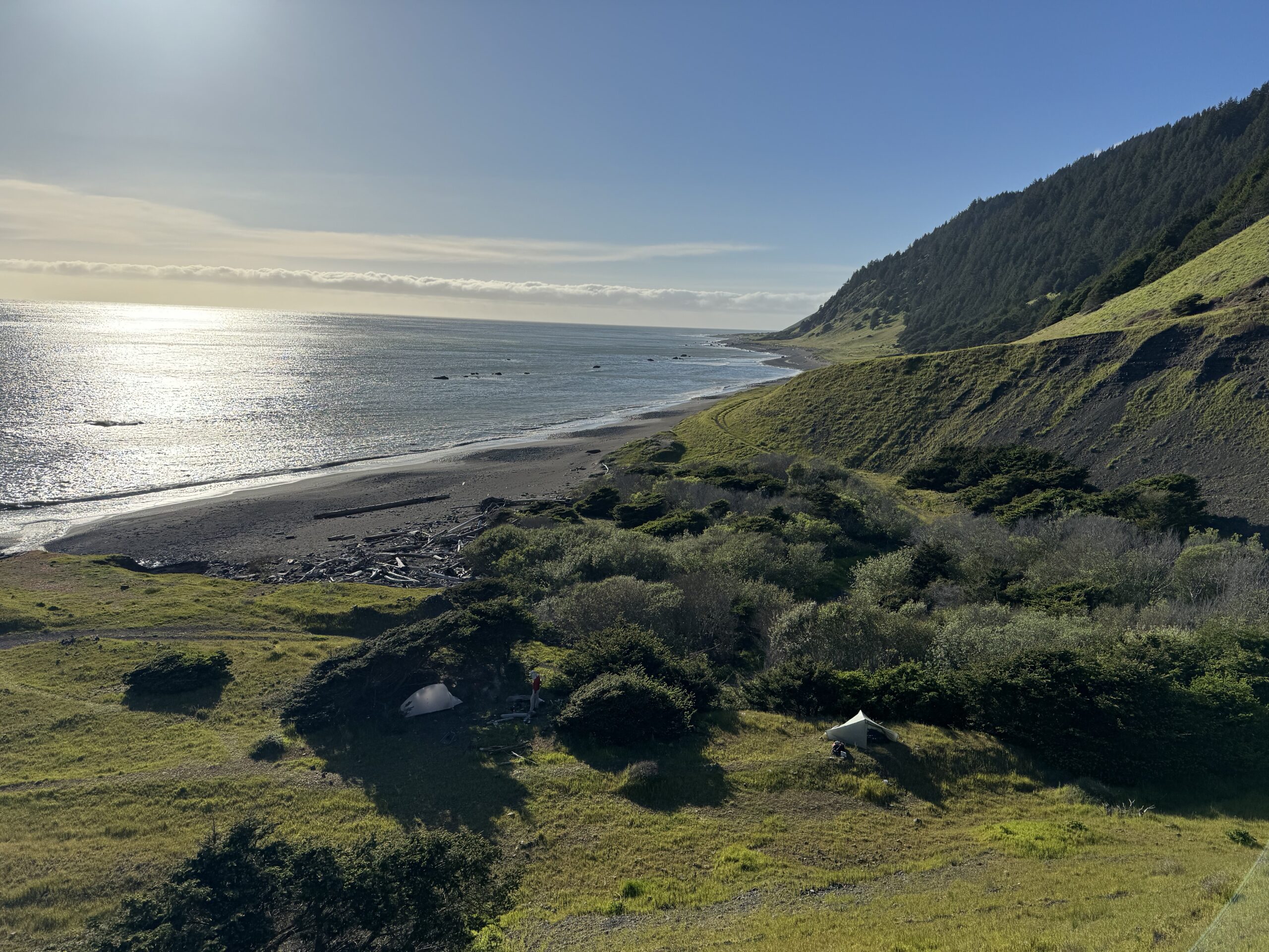 Lost Coast Trail - Camp views